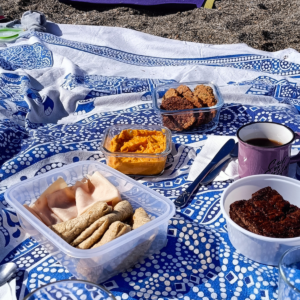 Desayuno en la playa